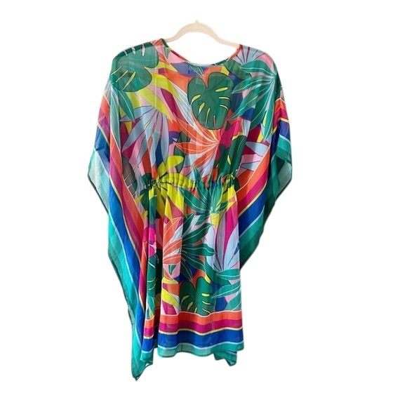 Bleu Rod Beattie Tropical Kimono
Cover-Up Tunic Multi Color Large
NWOT - Picture 6 of 9